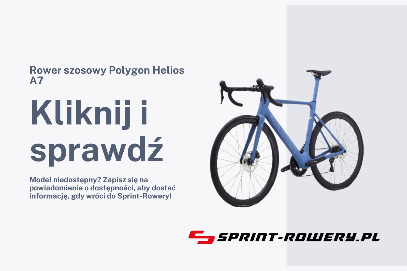 Rower szosowy Polygon Helios A7