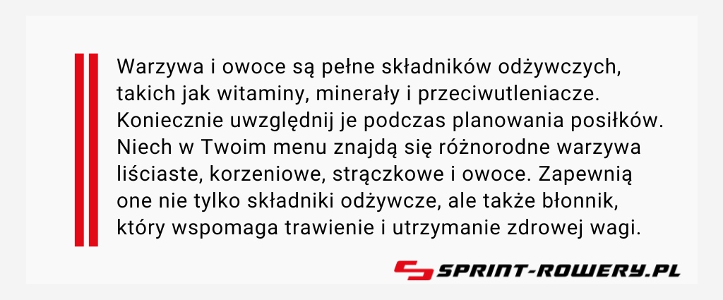 Proces planowania posiłków ciekawostka - warto wiedzieć