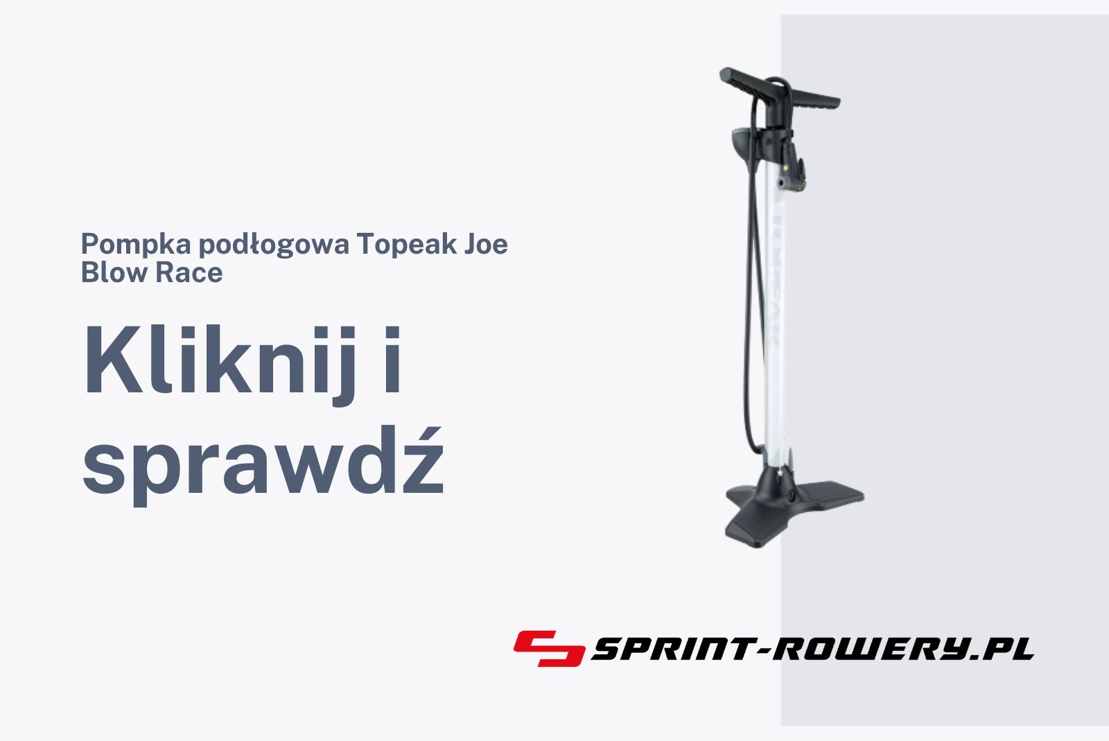 Jak przygotować rower do sezonu? Pompka podłogowa