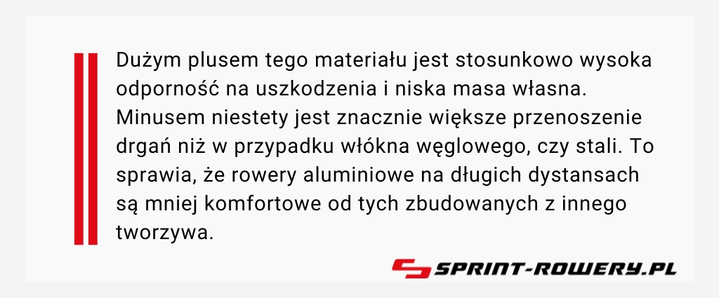 Rama karbonowa a aluminiowa – ciekawostka