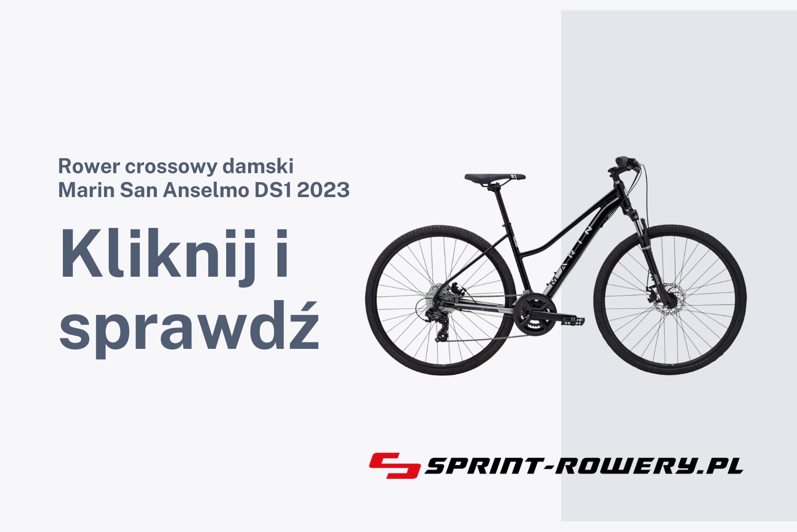 Rower crossowy damski Marin San Anselmo DS1 2023