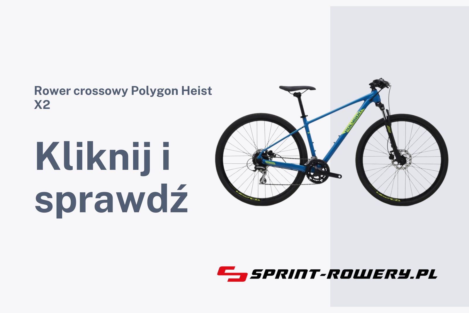 Rower crossowy Polygon Heist X2