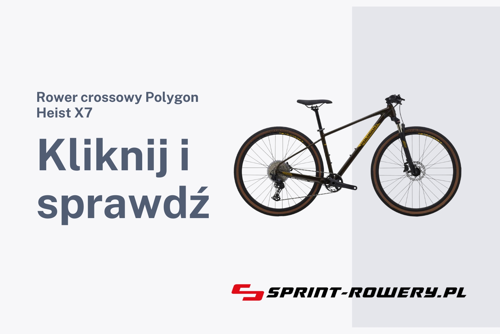 Rower crossowy Polygon Heist X7