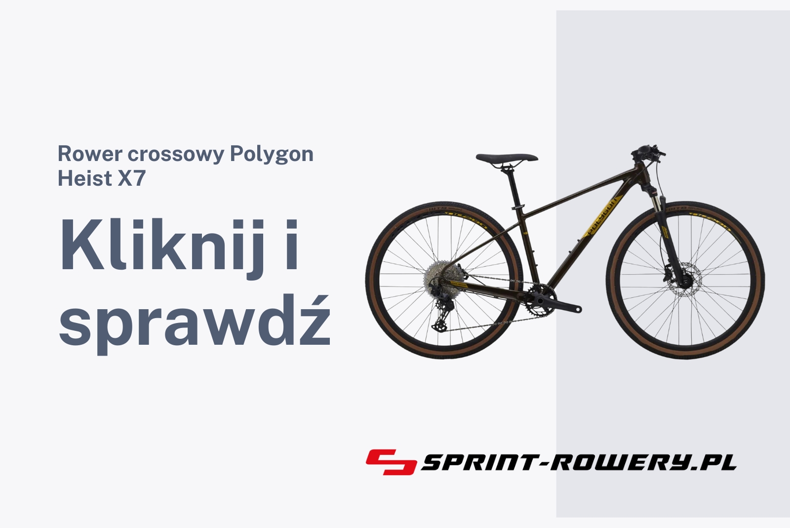 Rower crossowy Polygon Heist X7
