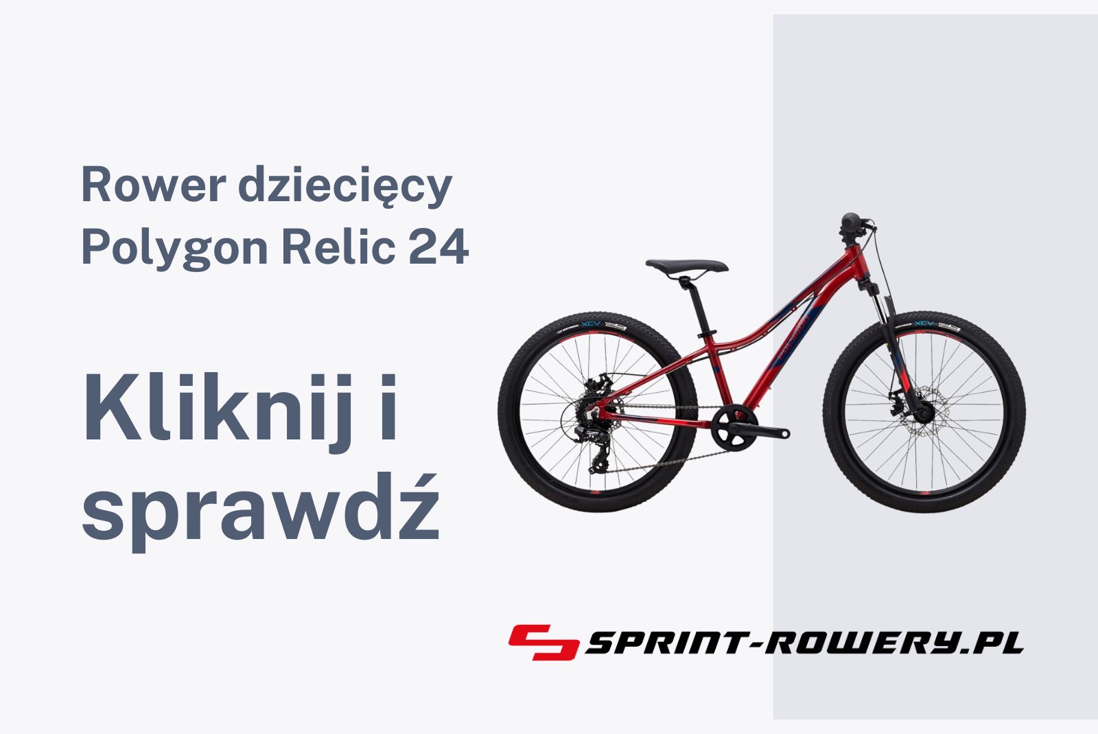 Rower dziecięcy Polygon Relic 24