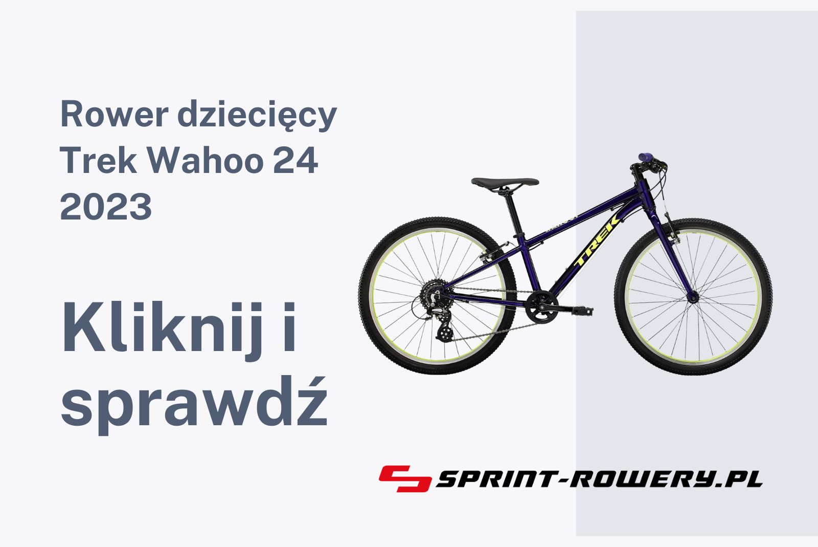 Rower dziecięcy Trek Wahoo 24 2023