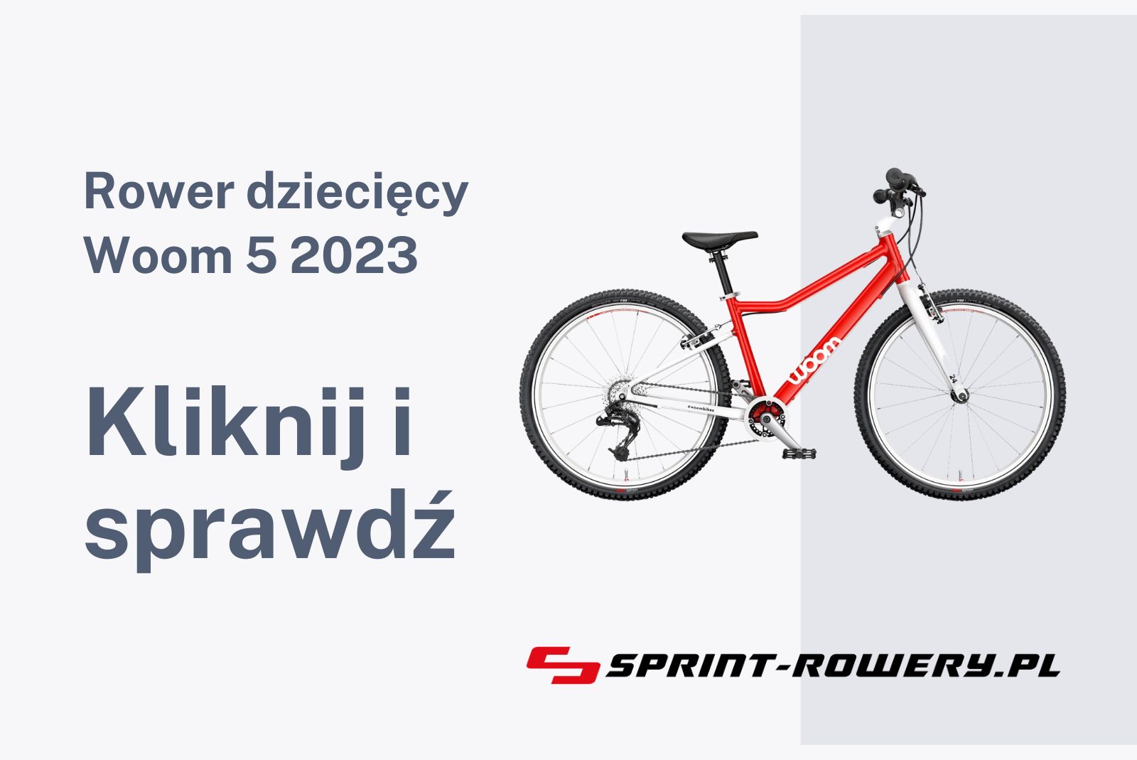 Rower dziecięcy Woom 5 2023