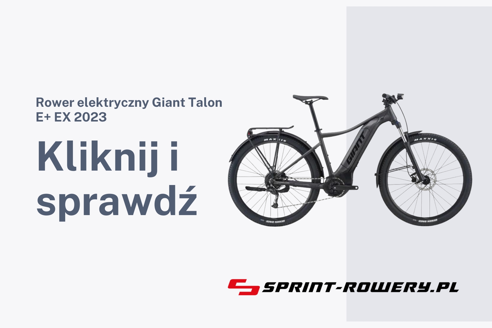 Rower elektryczny Giant Talon E+ EX 2023