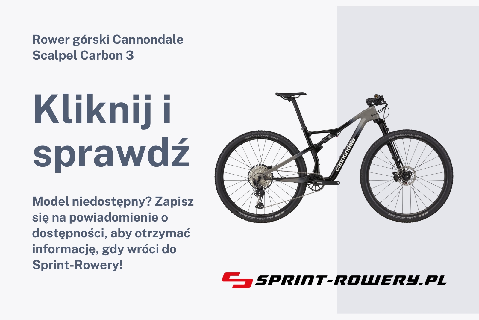 Rower górski Cannondale Scalpel Carbon 3 29 2023