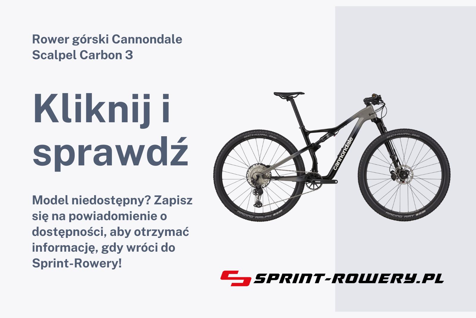 Rower górski Cannondale Scalpel Carbon 3
