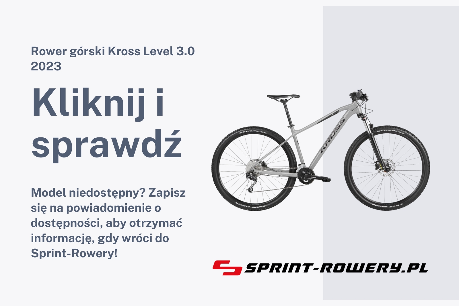 Rower górski Kross Level 3.0 2023