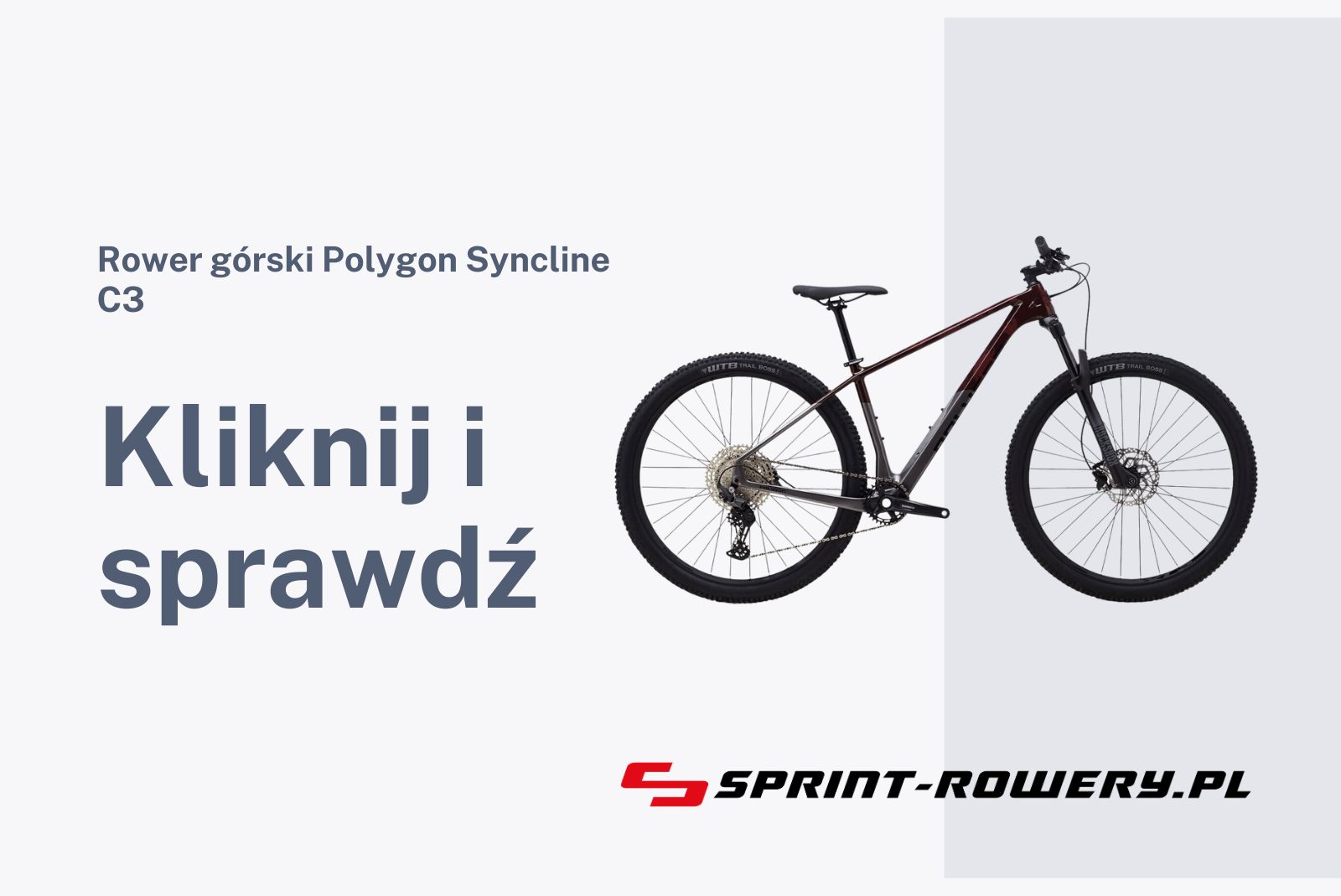 Rower górski Polygon Syncline C3