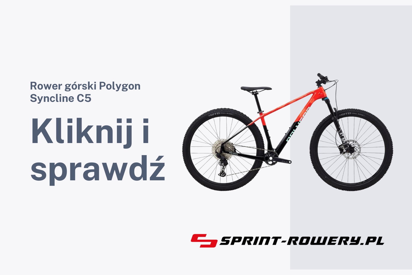 Rower górski Polygon Syncline C5