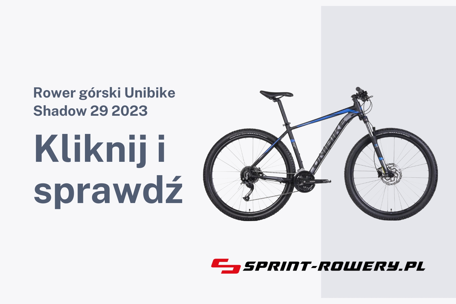 Rower górski Unibike Shadow 29 2023
