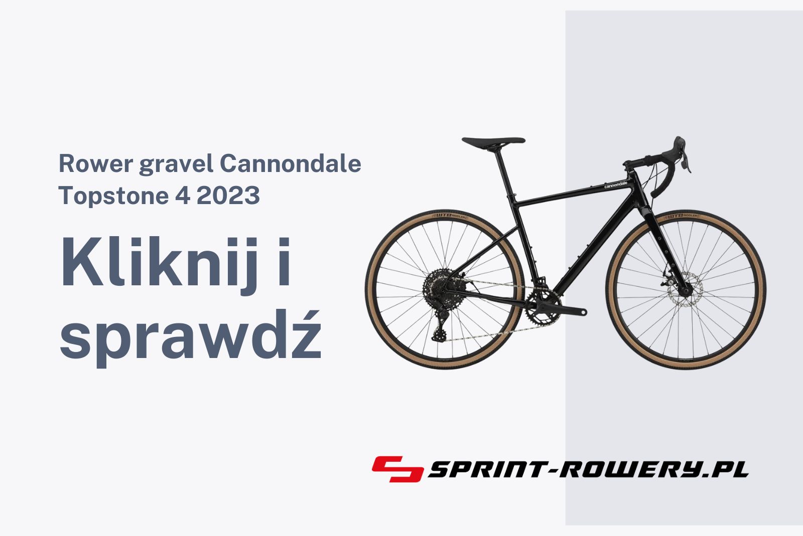 Rower gravel Cannondale Topstone 4 2023
