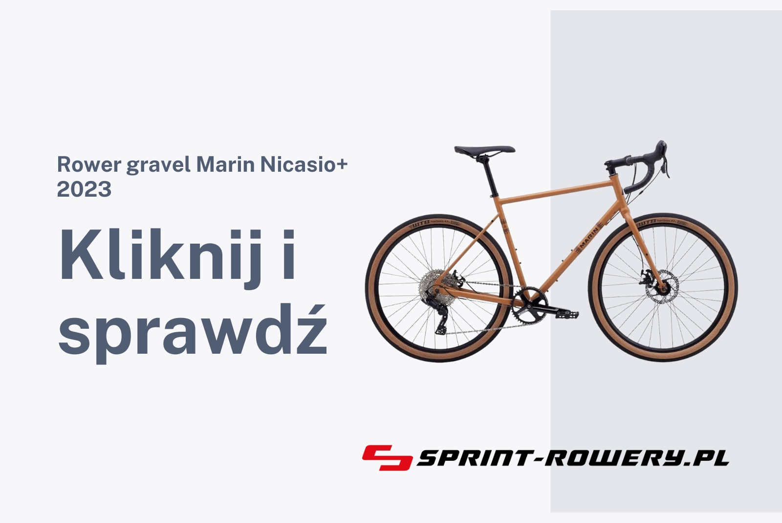 Rower gravel Marin Nicasio+ 2023