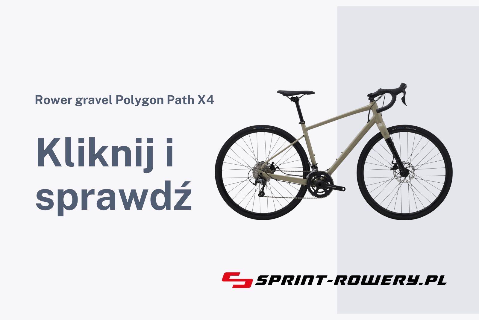 Rower gravel Polygon Path X4