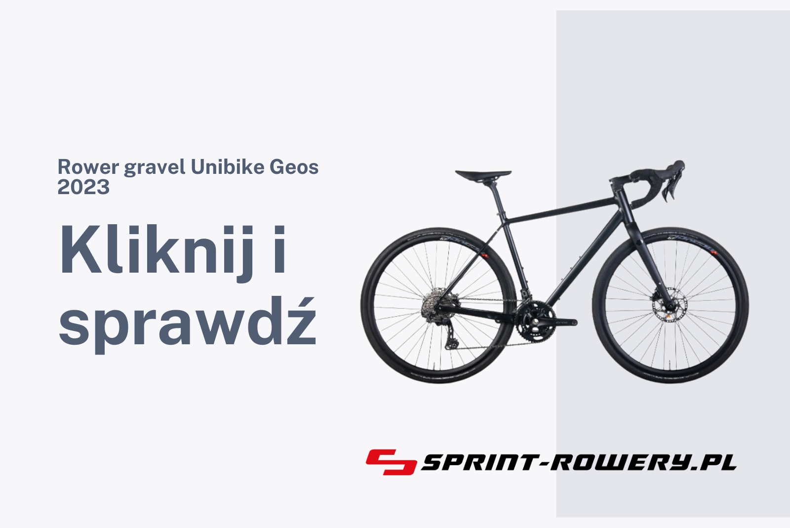 Rower gravel Unibike Geos 2023