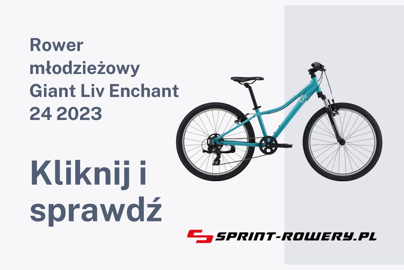 Rower młodzieżowy Giant Liv Enchant 24 2023