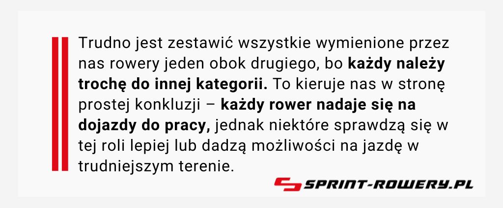 Rower na dojazd do pracy – wypowiedź eksperta