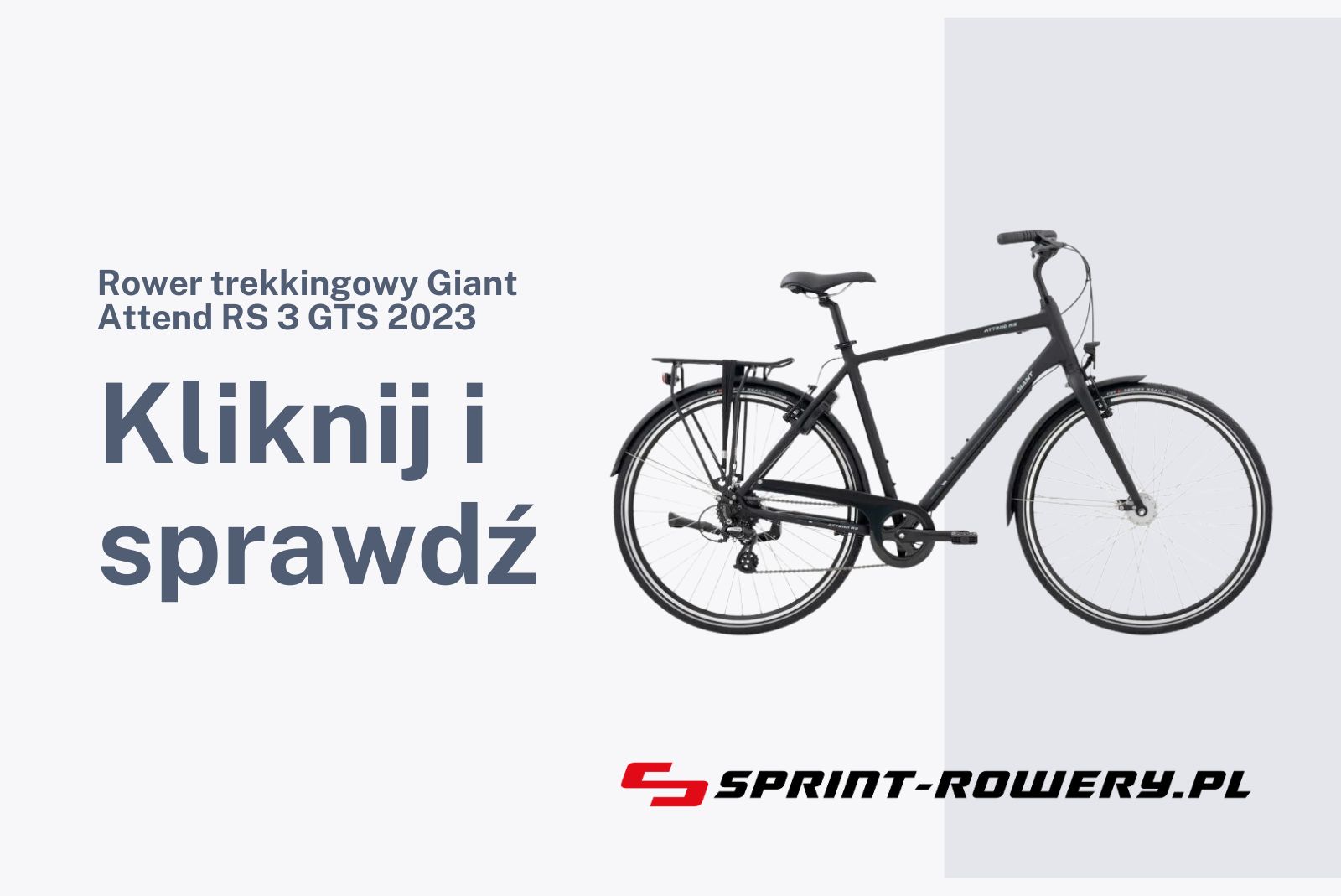 Rower trekkingowy Giant Attend RS 3 GTS 2023