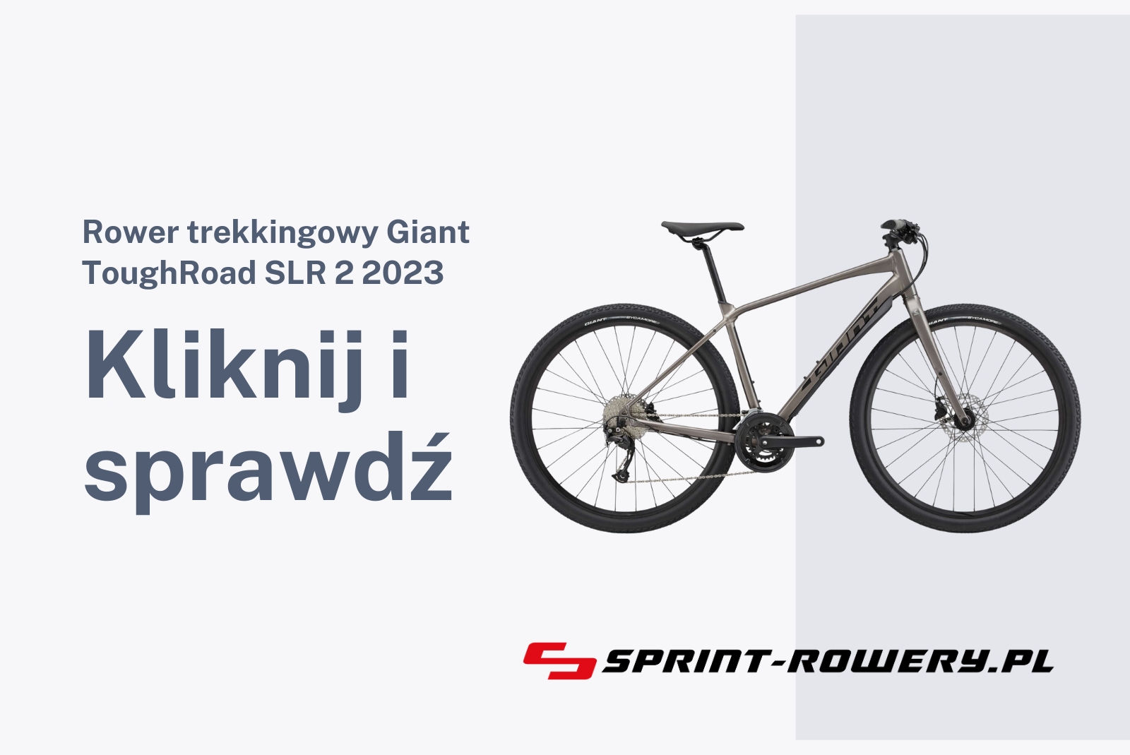 Rower trekkingowy Giant ToughRoad SLR 2 2023