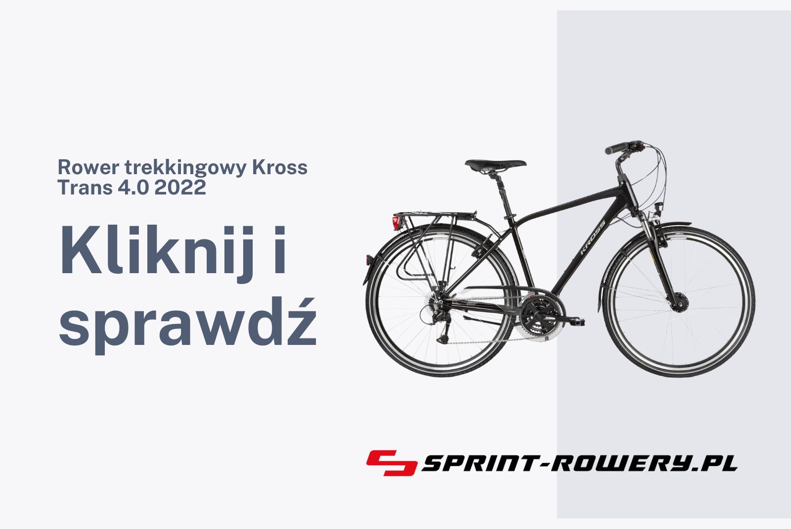 Rower trekkingowy Kross Trans 4.0 2022