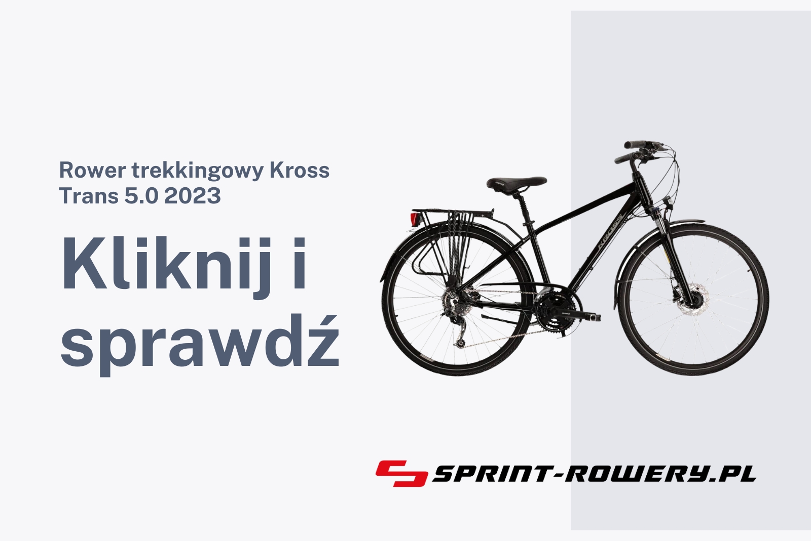 Rower trekkingowy Kross Trans 5.0 2023