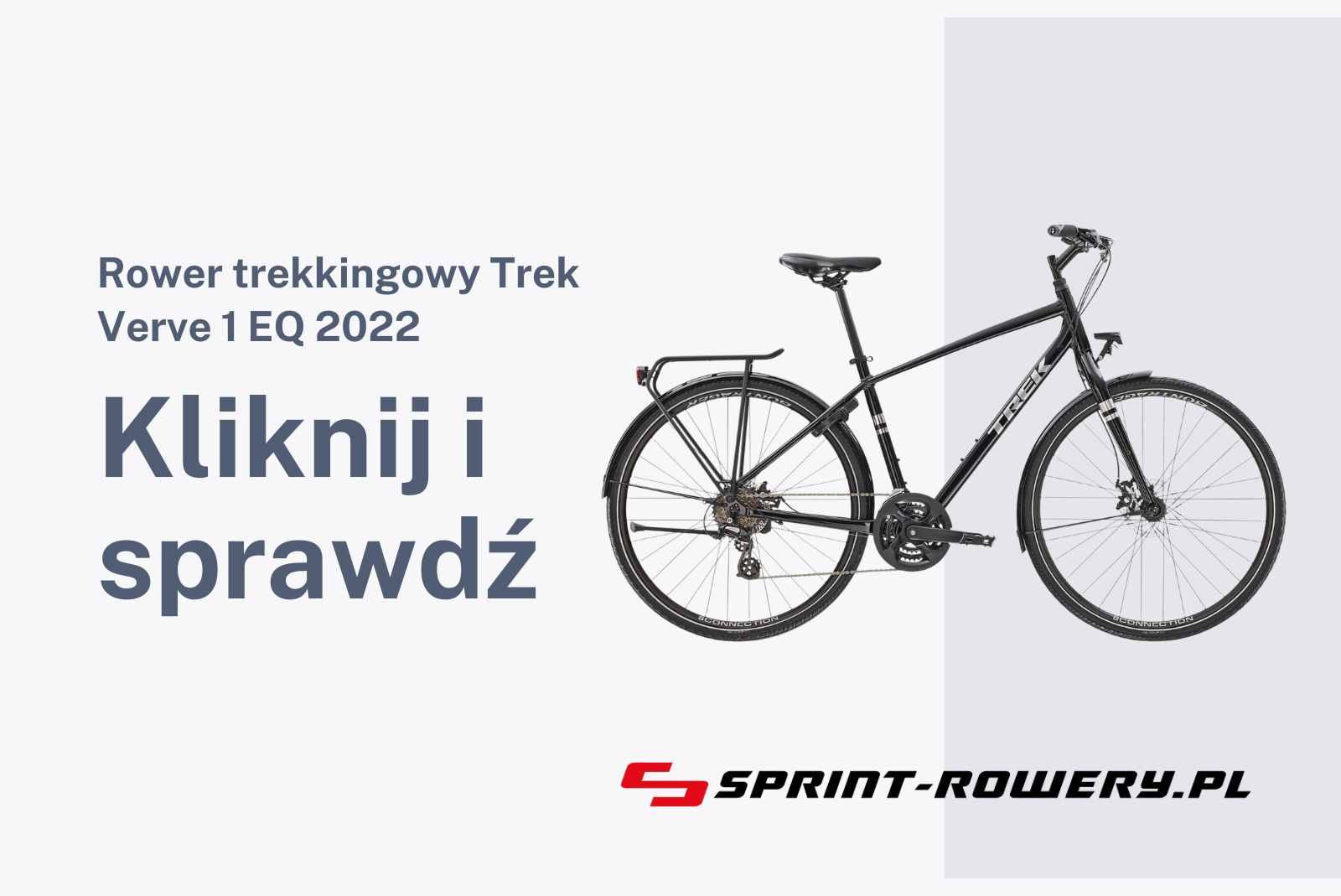 Rower trekkingowy Trek Verve 1 EQ 2022