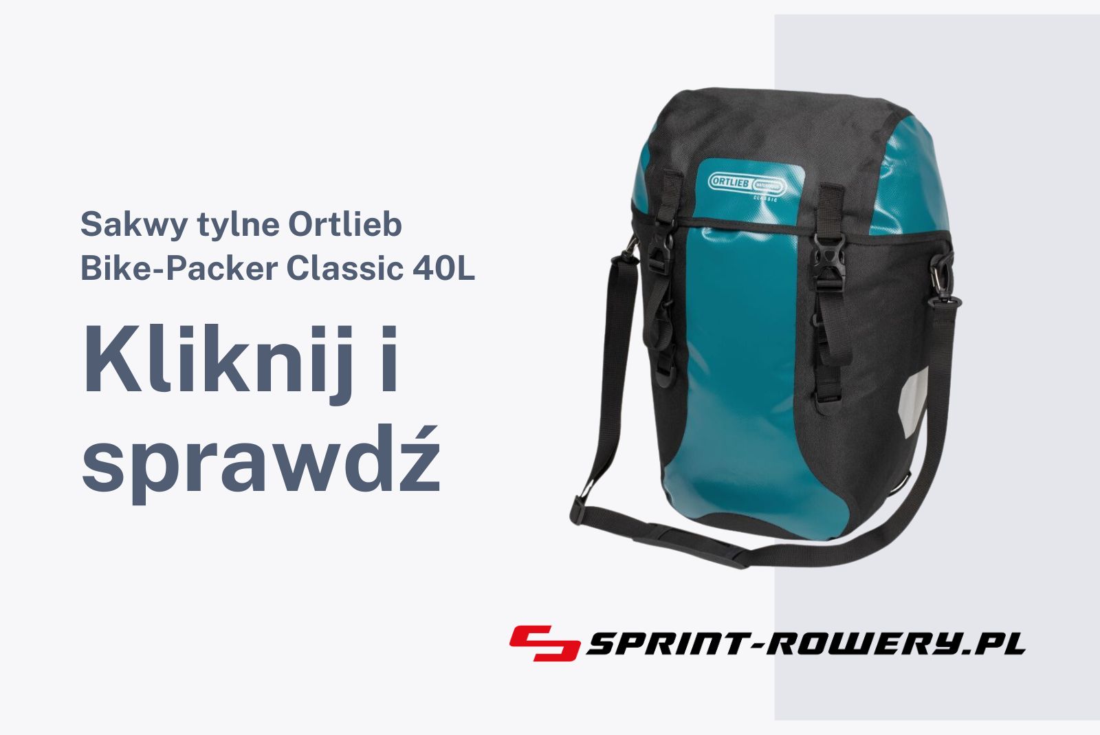 Sakwy tylne Ortlieb Bike-Packer Classic 40L
