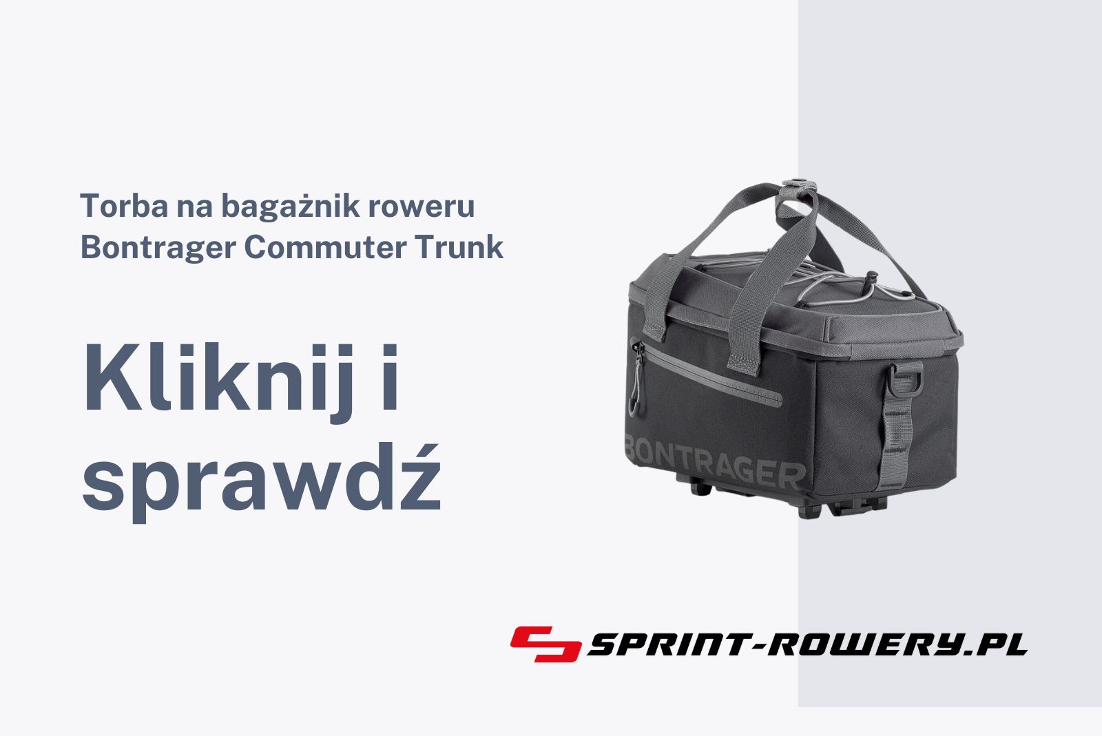 Torba na bagażnik Bontrager Commuter Trunk Bag