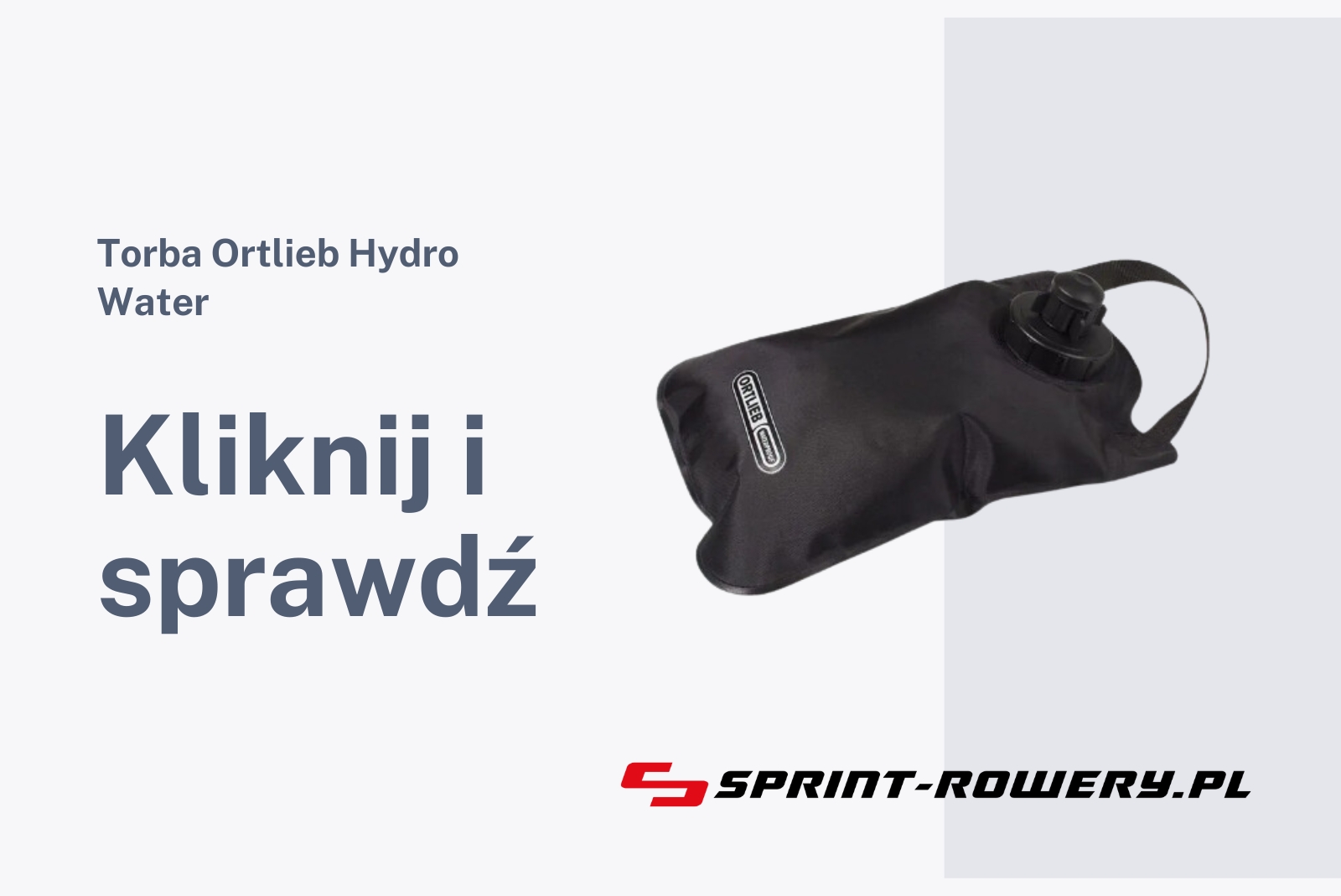 Torba Ortlieb Hydro Water 2L