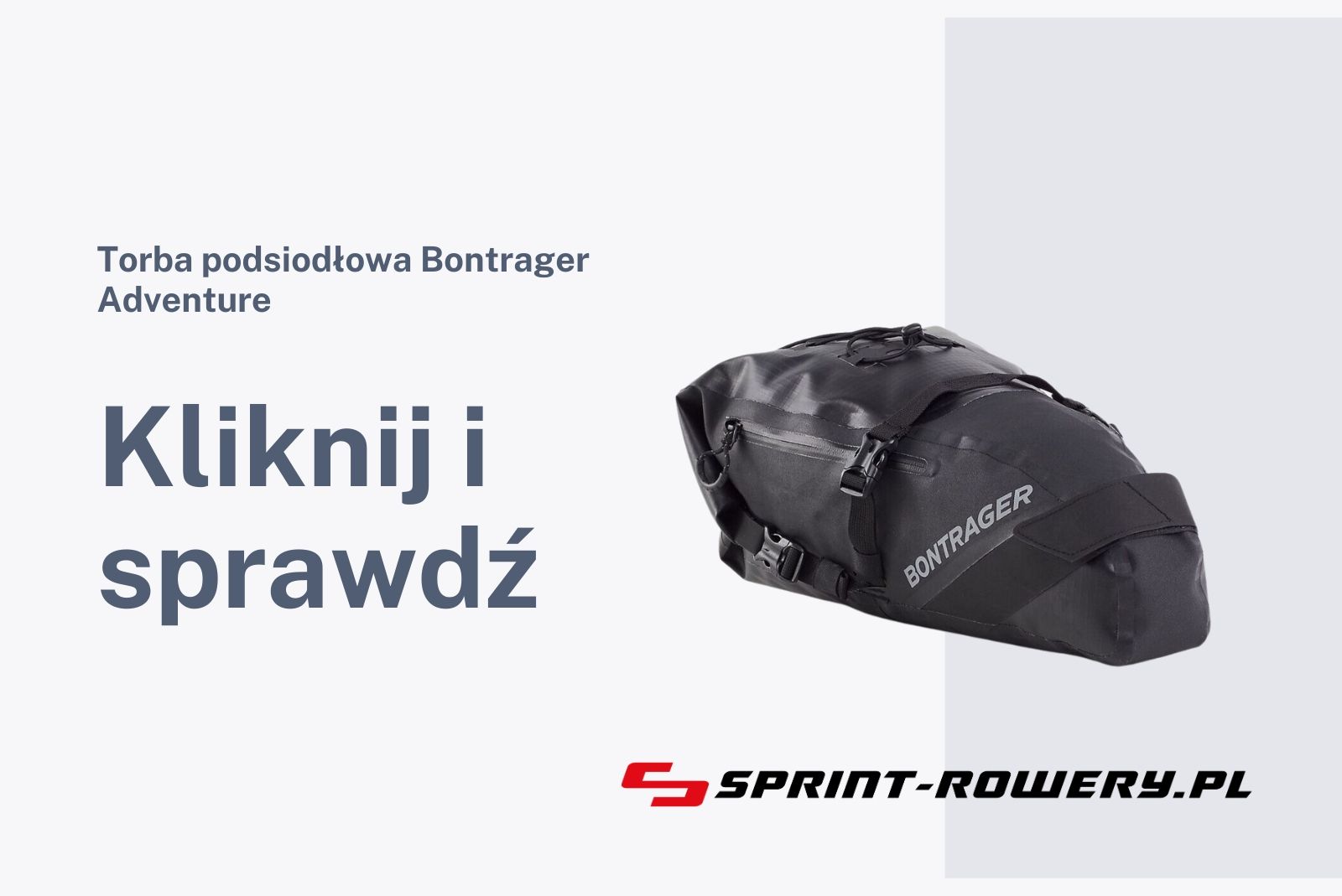 Torba podsiodłowa Bontrager Adventure