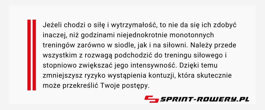 Trening podjazdów