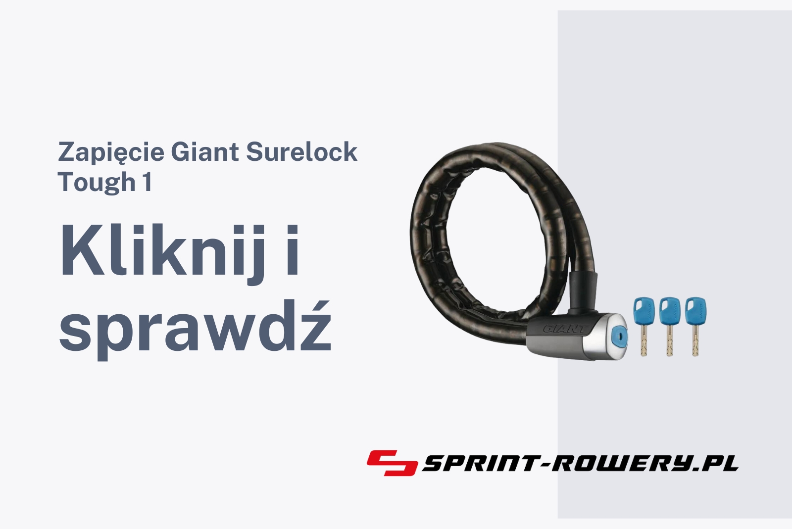 Zapięcie Giant Surelock Tough 1