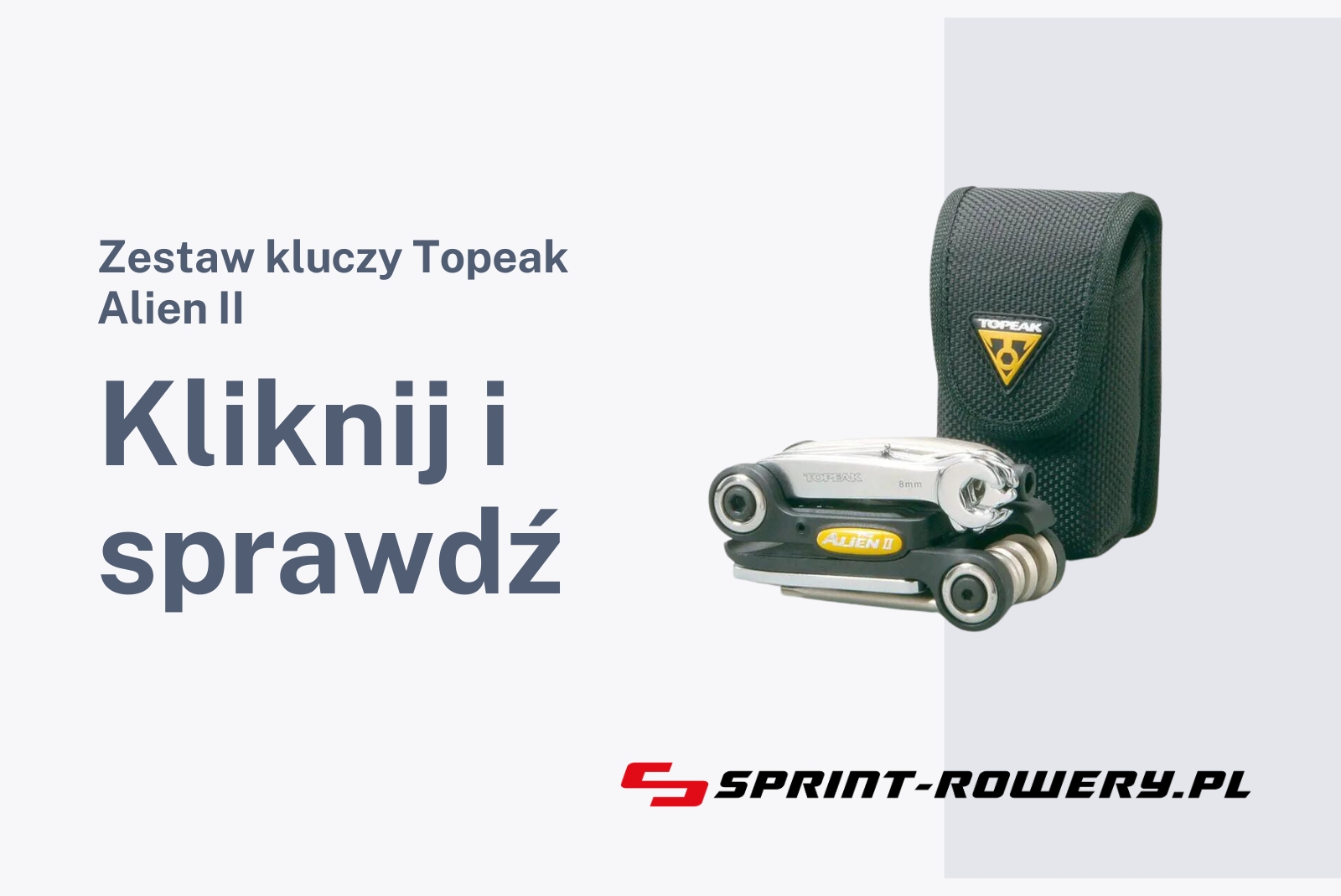 Zestaw kluczy Topeak Alien II