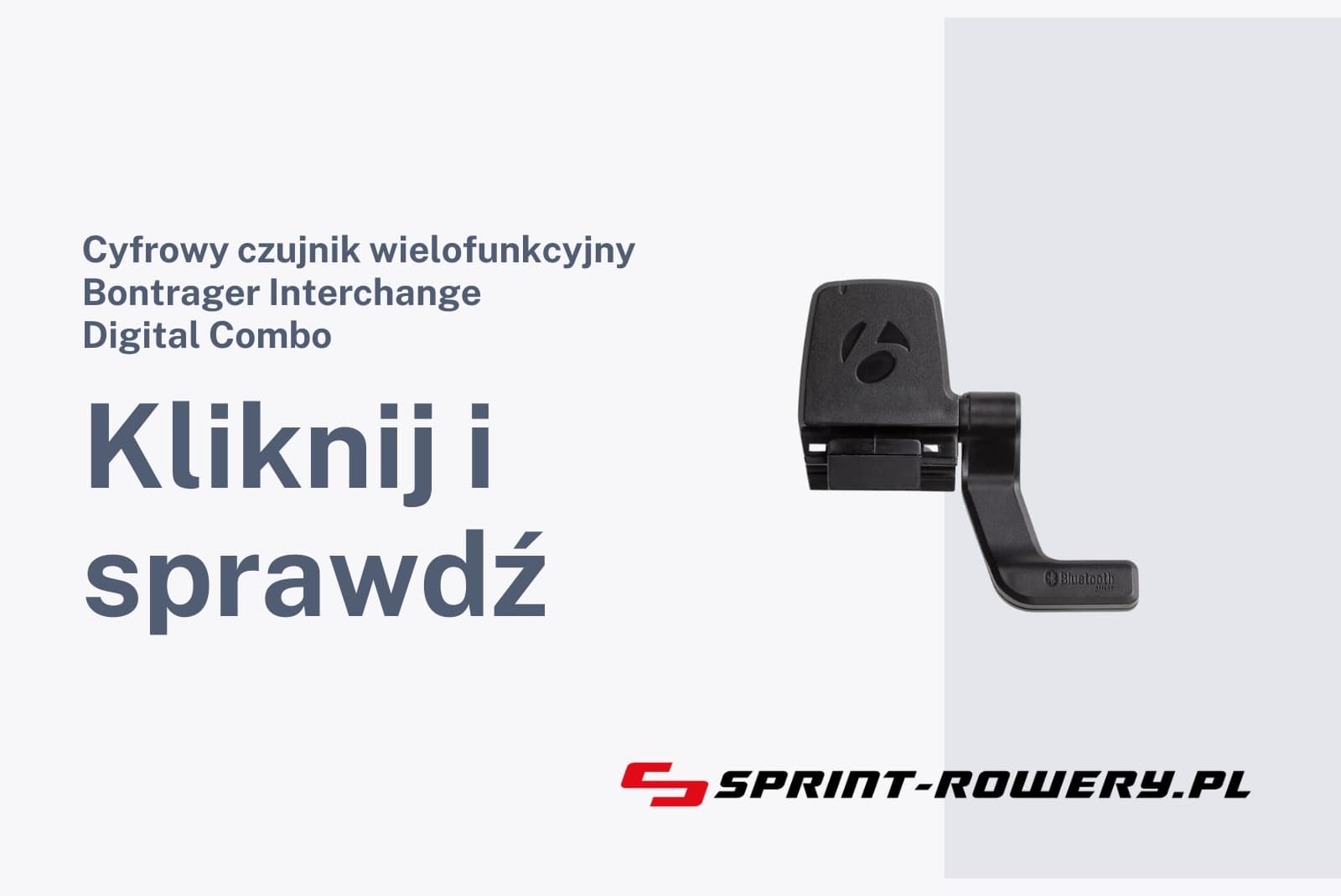 Cyfrowy czujnik wielofunkcyjny Bontrager Interchange Digital Combo