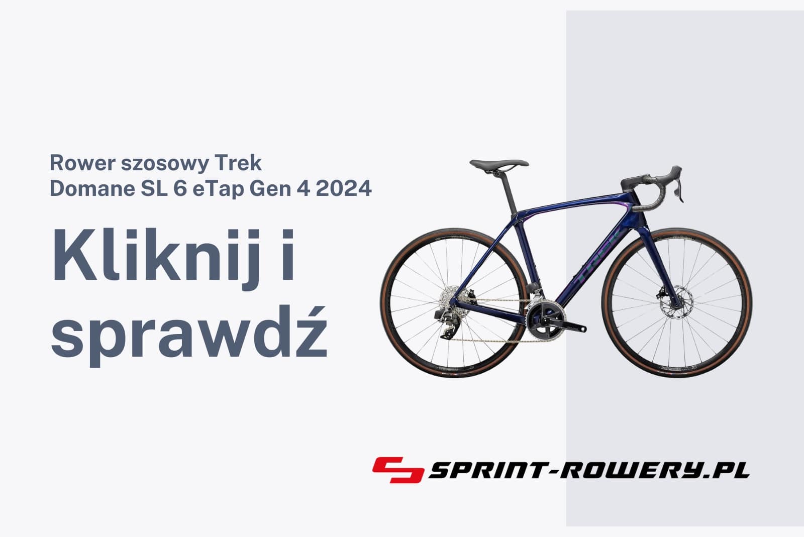 Rower szosowy Trek Domane SL 6 eTap Gen 4 2024