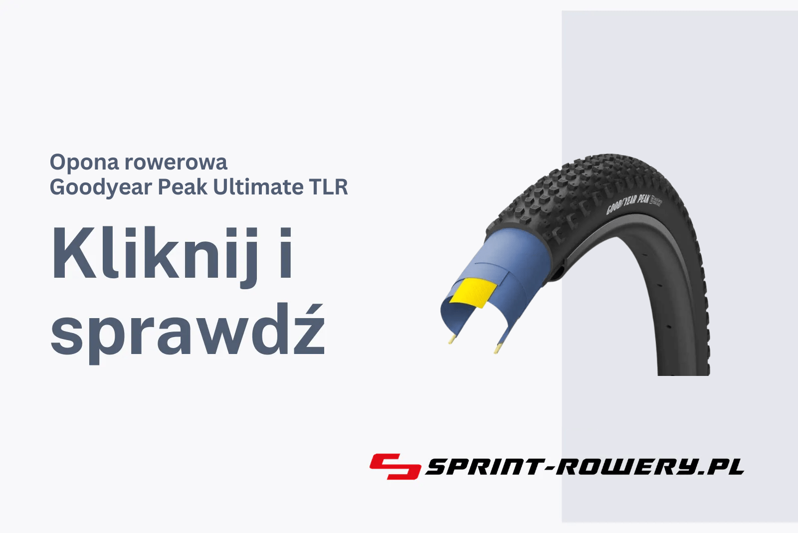 Opona TLR Goodyear peak ultimate