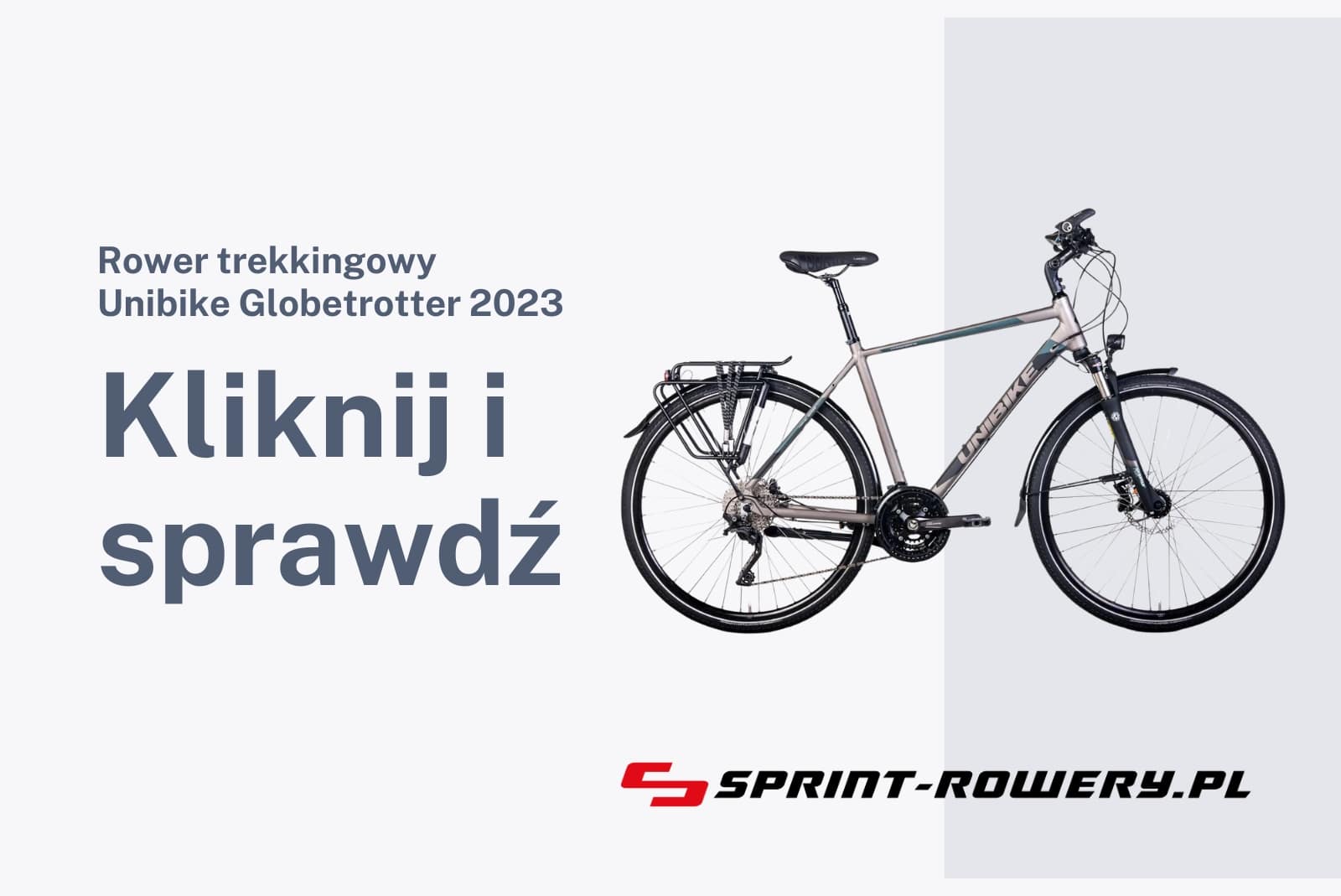 Rower trekkingowy Unibike Globetrotter 2023