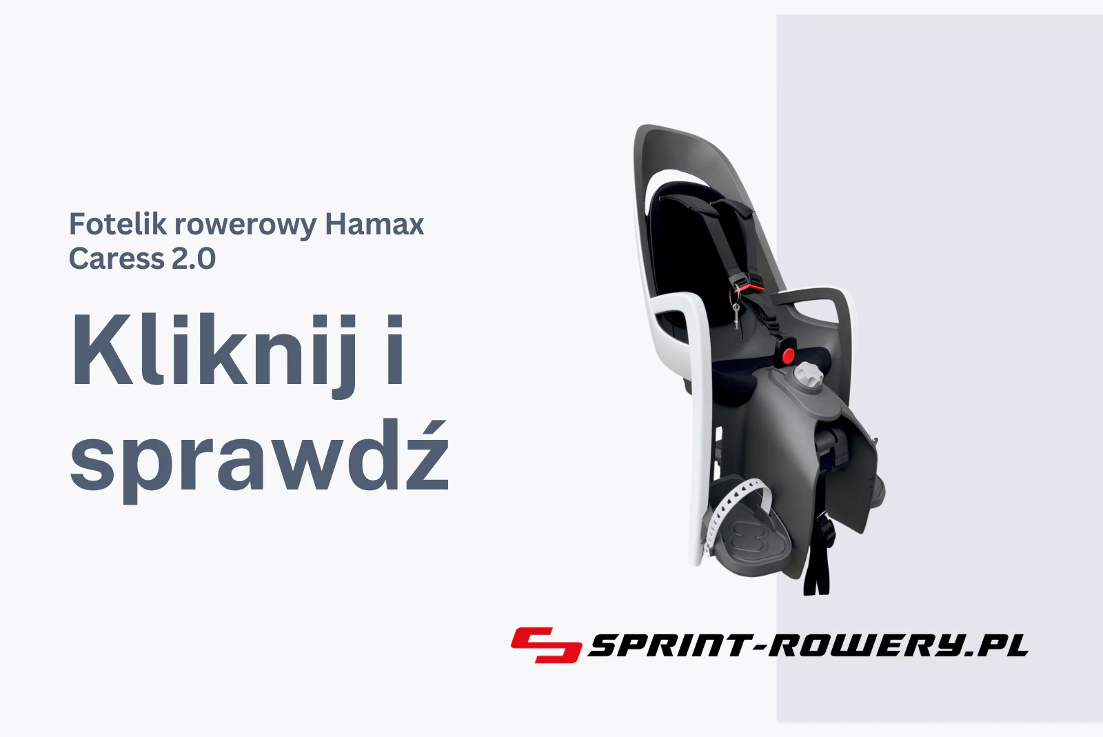 Fotelik rowerowy Hamax Caress