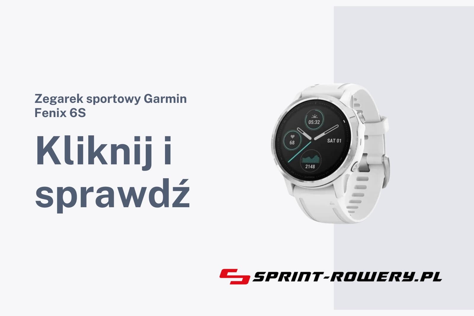 Zegarek sportowy Garmin Fenix 6S