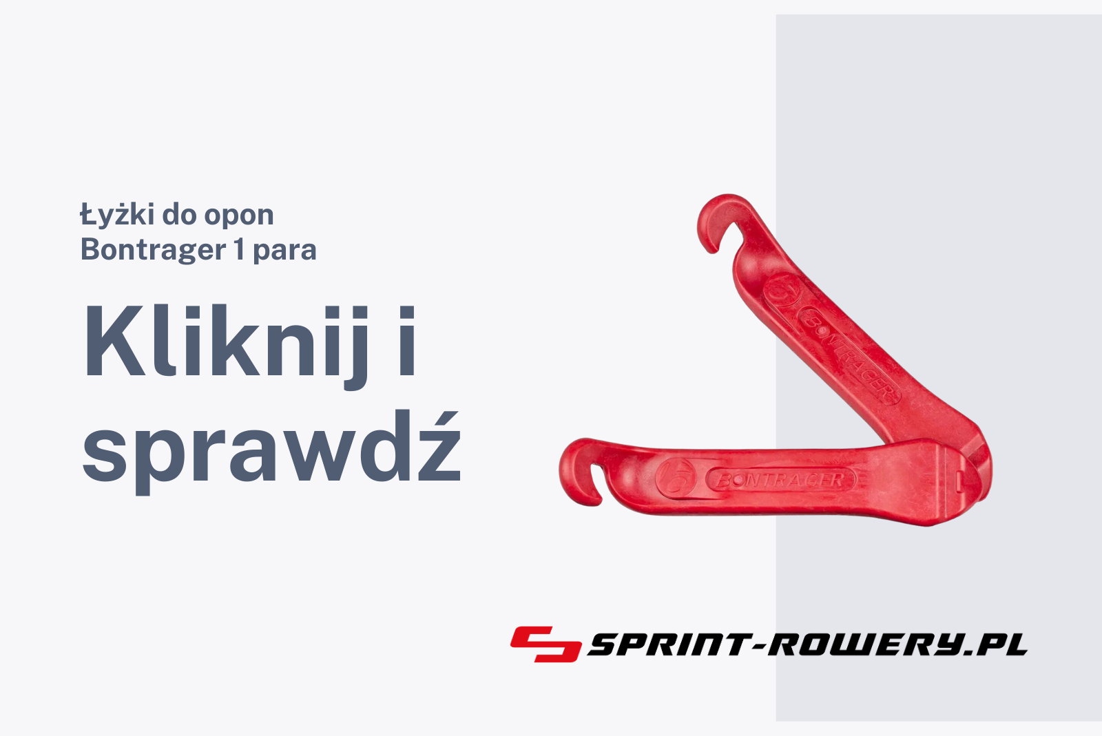 Łyżki do opon Bontrager 1 para