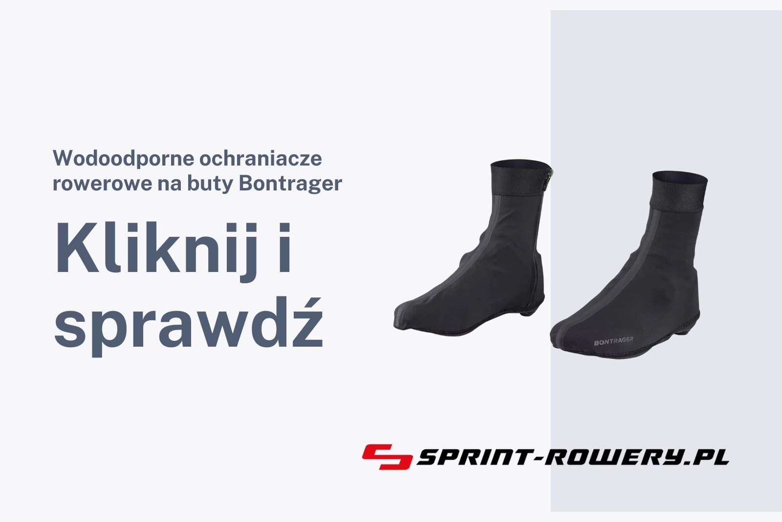 Wodoodporne ochraniacze rowerowe na buty Bontrager