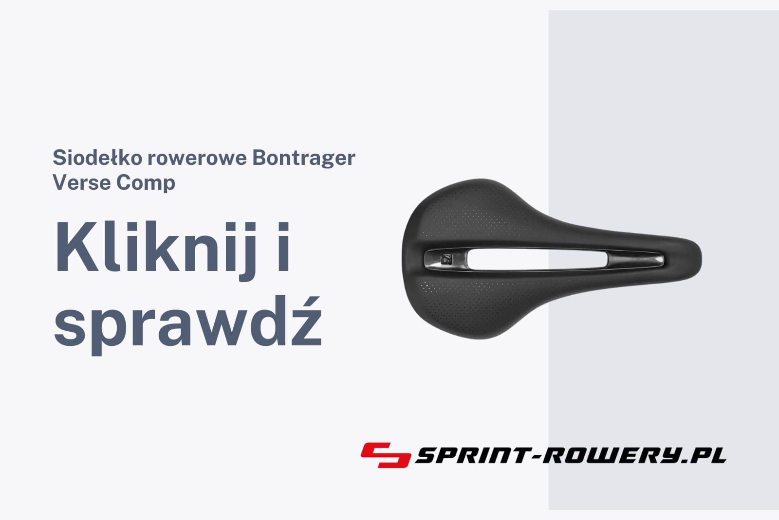 Siodełko rowerowe Bontrager Verse Comp