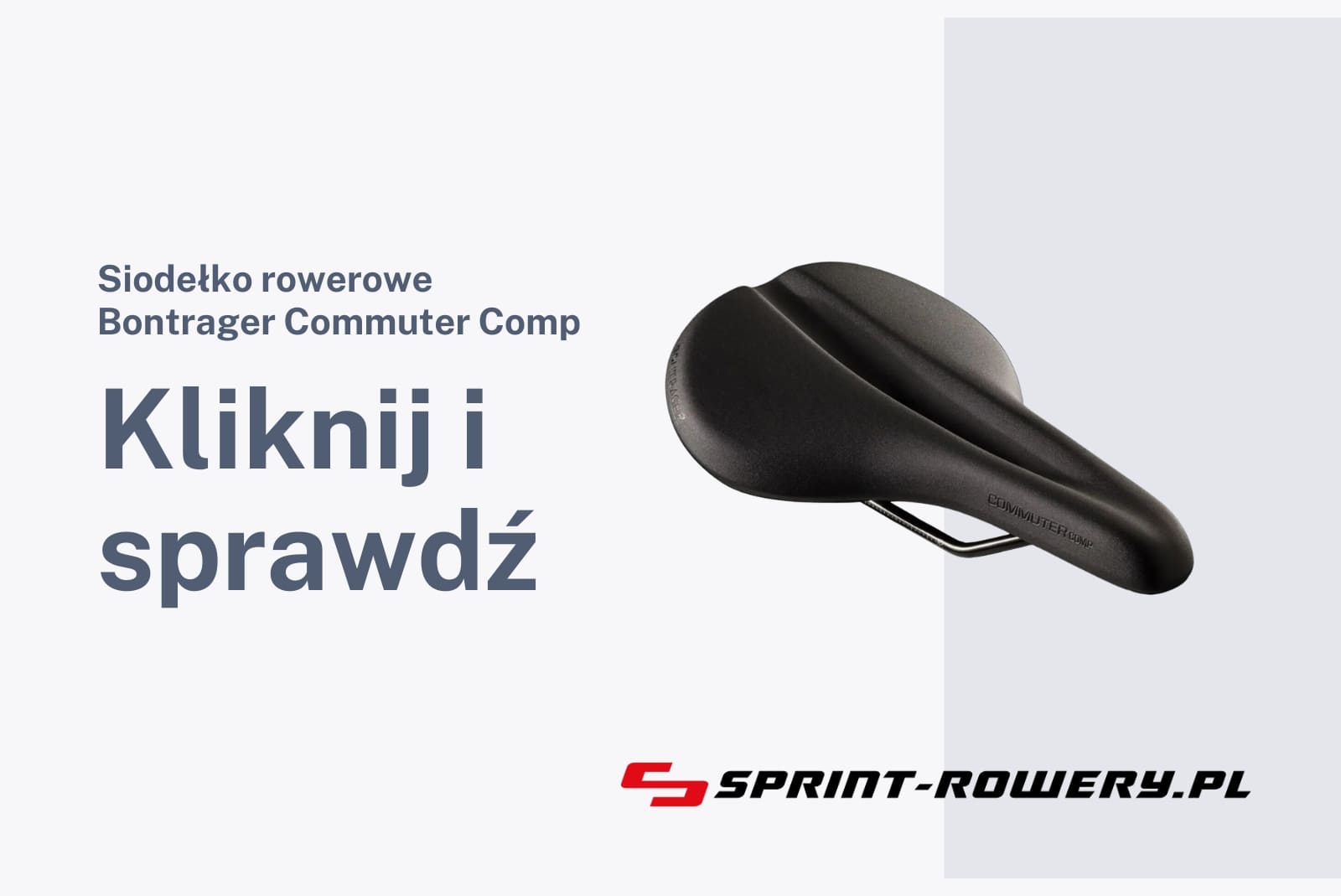 Siodełko rowerowe Bontrager Commuter Comp