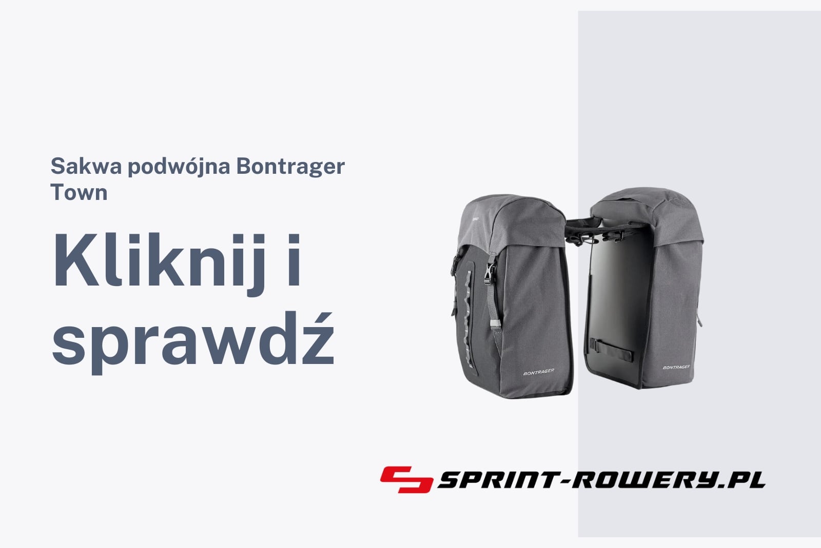 Sakwa podwójna Bontrager Town