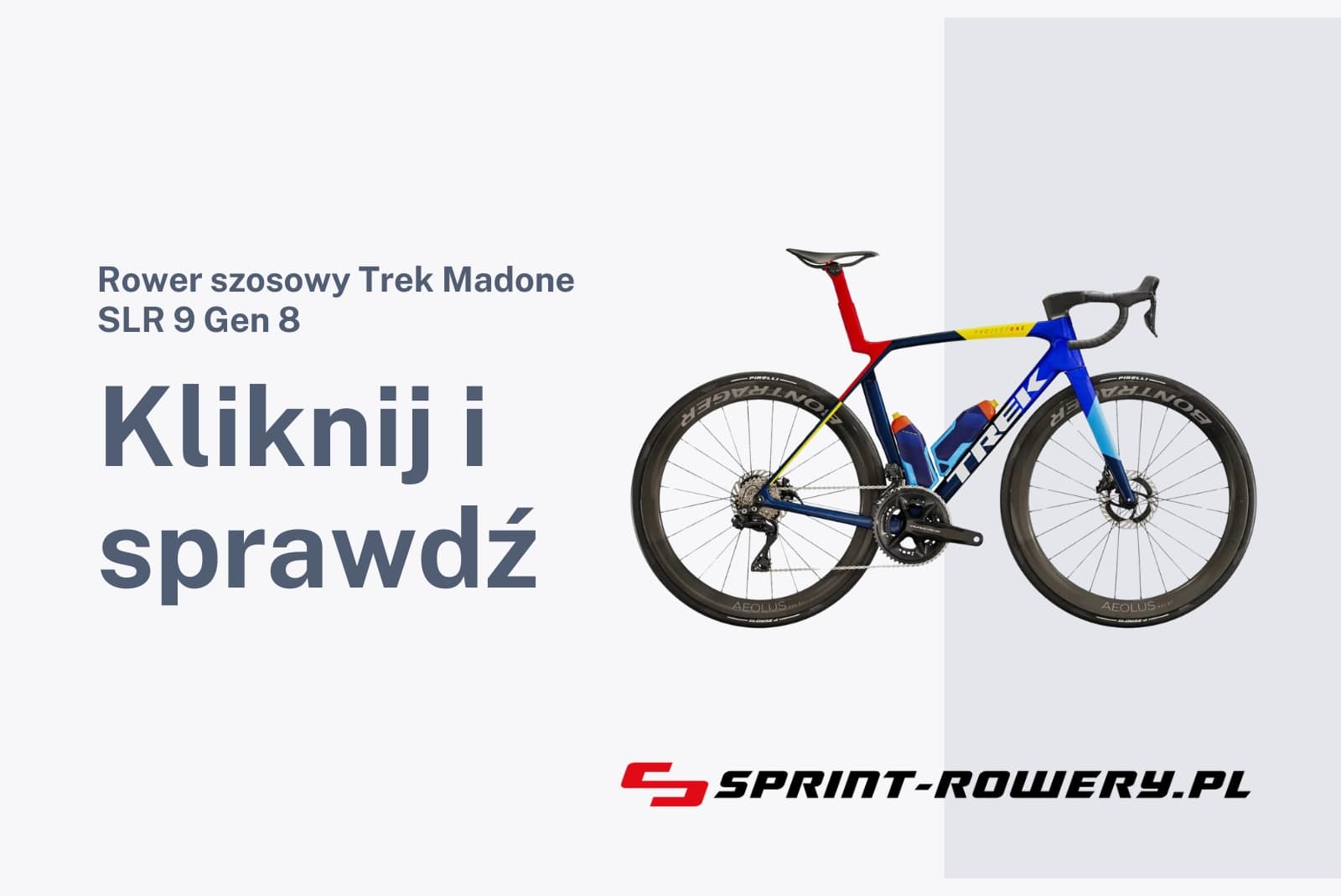 Rower szosowy Trek Madone SLR 9 Gen 8