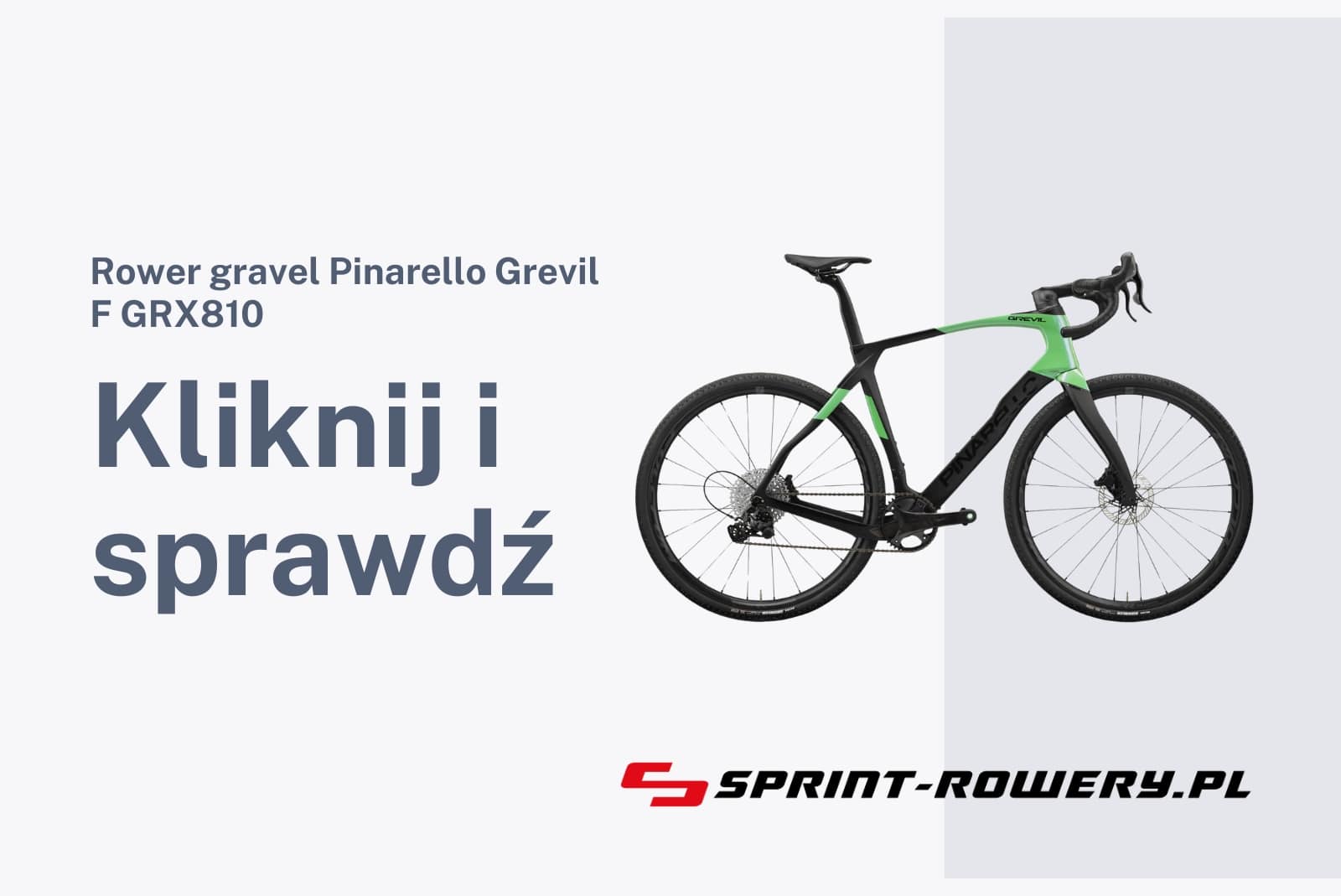 Rower gravel Pinarello Grevil F GRX810