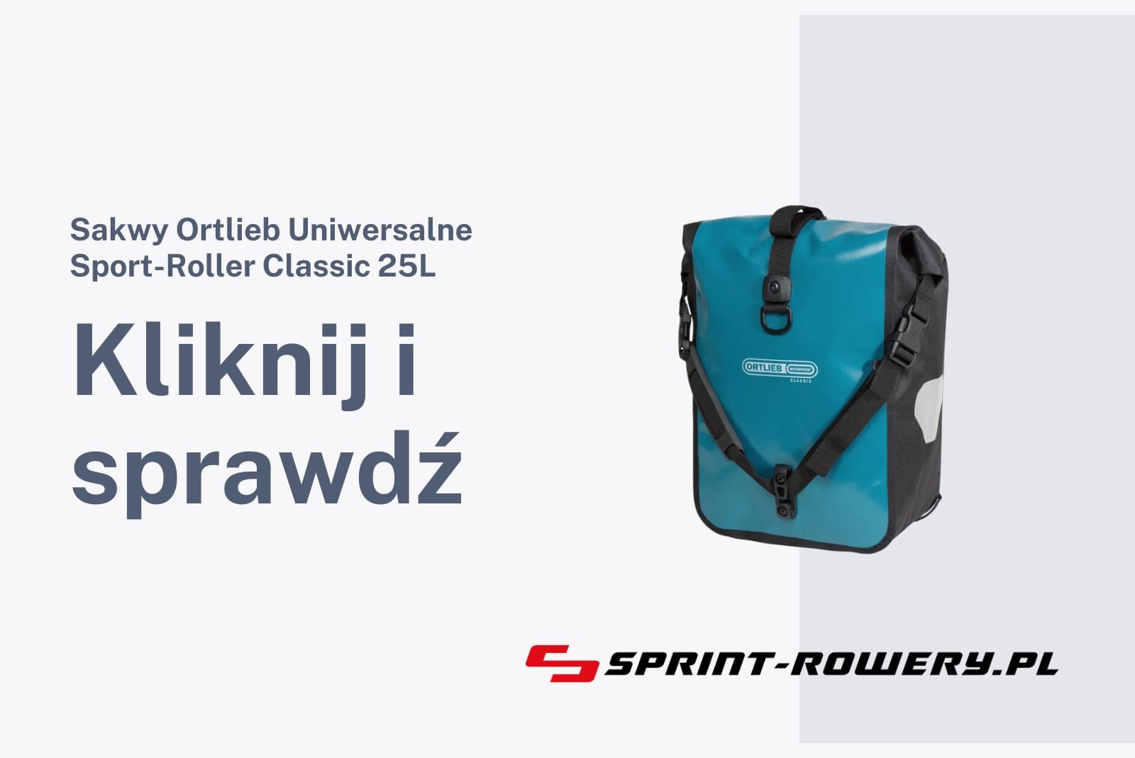 Sakwy Ortlieb Uniwersalne Sport-Roller Classic 25L
